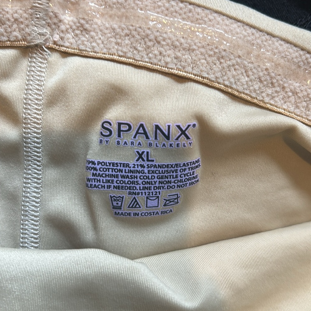 Spanx XL Gold/Tan Shapewear Shorts - Picture 2 of 4
